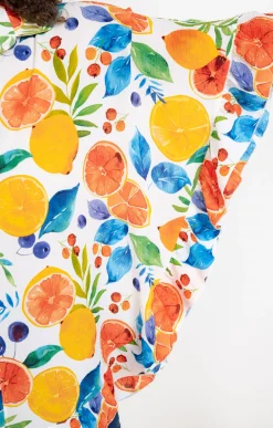 Toscane Boutique Chemisiers & Tuniques|Chemise imprimé pamplemousse MULTICOLORE