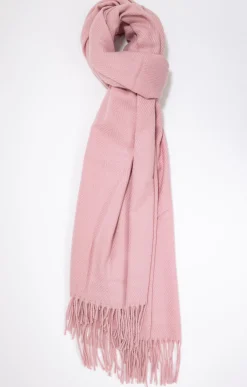 Toscane Boutique Accessoires|Echarpe chaude unie ROSE PALE