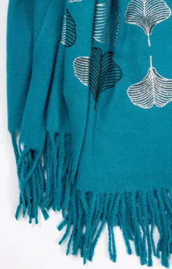 Toscane Boutique Accessoires|Echarpe douce ginkgo CANARD