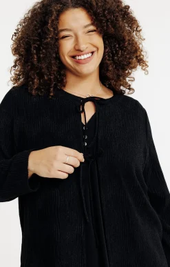 Toscane Boutique Pulls & Cardigans|Gilet court NOIR