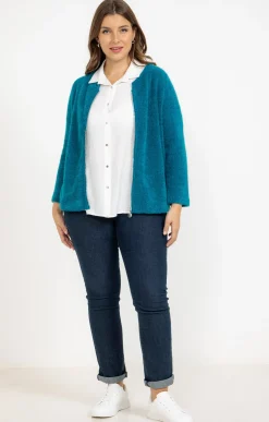 Toscane Boutique Pulls & Cardigans|Gilet fluffy uni CANARD