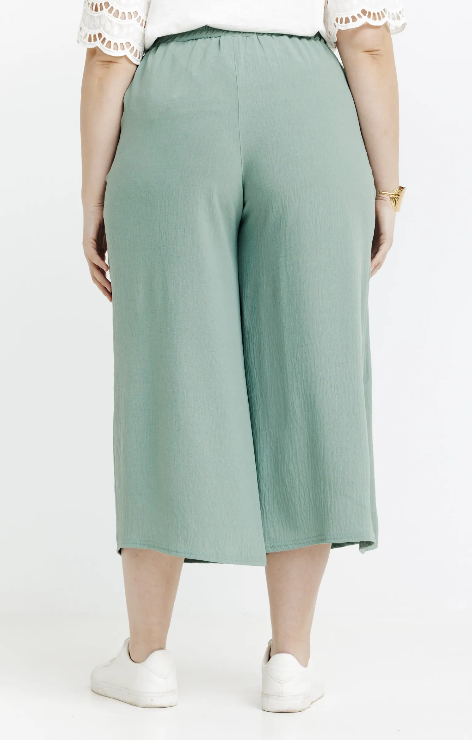 Toscane Boutique Jupes|Jupe culotte à poches CELADON