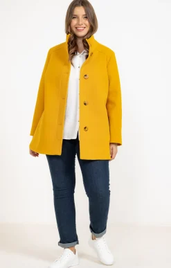 Toscane Boutique Manteaux|Manteau mi-long OCRE