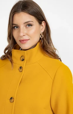 Toscane Boutique Manteaux|Manteau mi-long OCRE