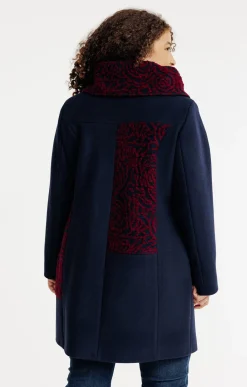 Toscane Boutique Manteaux|Manteau patch MARINE