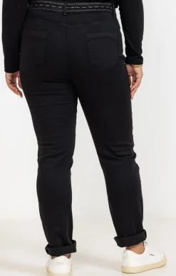 Toscane Boutique Pantalons|Pantalon 5 poches stretch NOIR