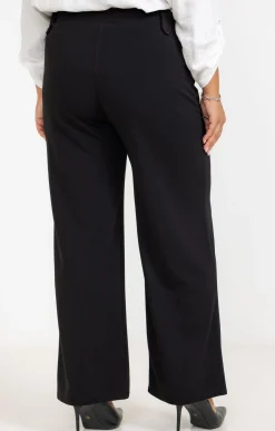 Toscane Boutique Pantalons|Pantalon large de ville NOIR