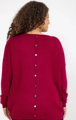 Toscane Boutique Pulls & Cardigans|Pull avec boutons au dos MEDOC