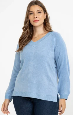 Toscane Boutique Pulls & Cardigans|Pull avec fil fantaisie BLEU ORAGE