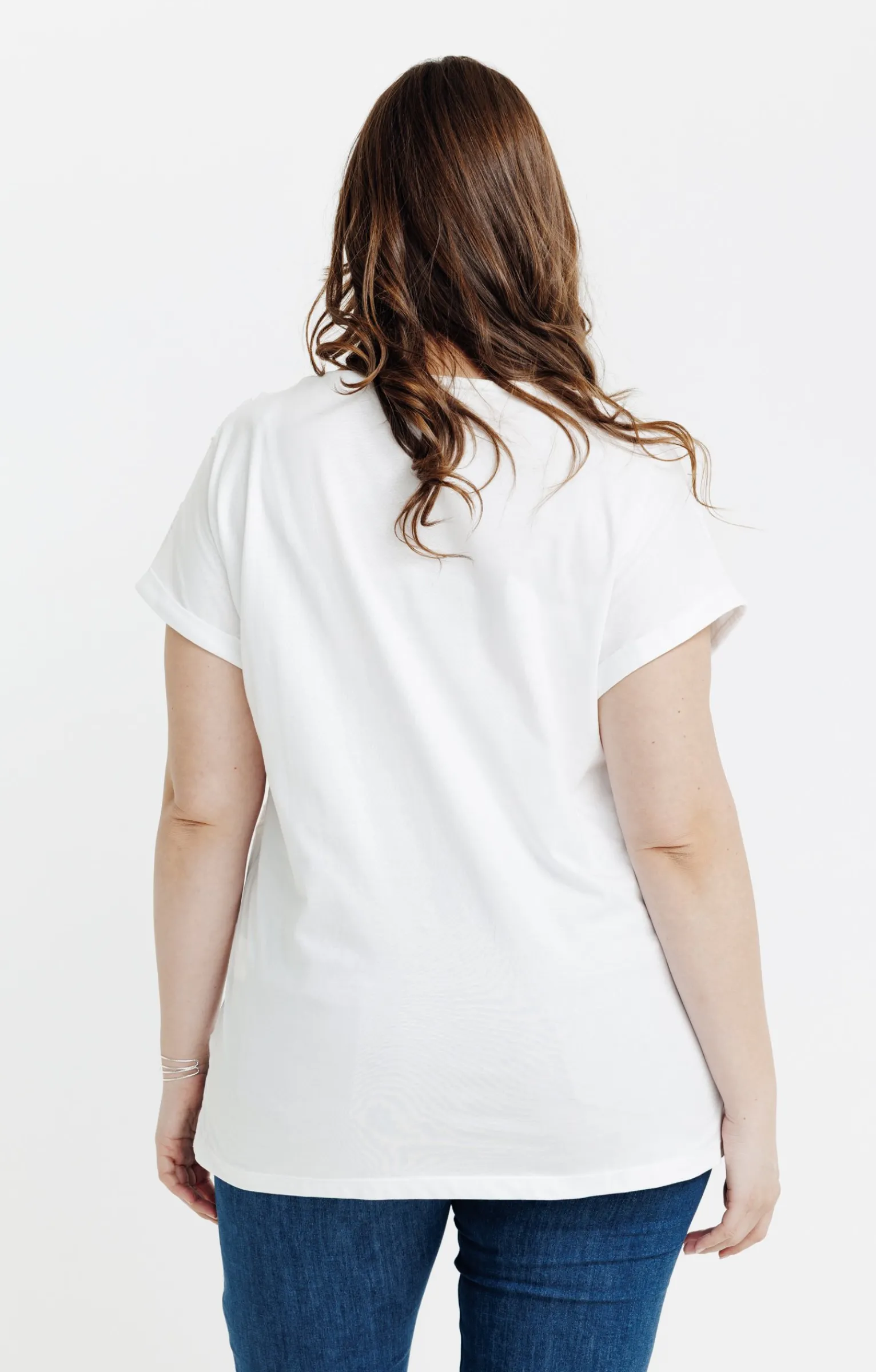 Toscane Boutique Tee-shirts|Tee-shirt bi-matière avec jacquard en 3D BLANC