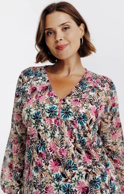 Toscane Boutique Tee-shirts|Tee-shirt imprimé BOIS DE ROSE