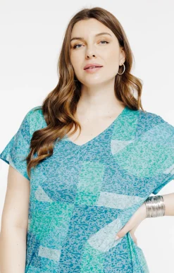 Toscane Boutique Tee-shirts|Tee-shirt imprimé ÉMERAUDE