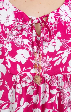 Toscane Boutique Tee-shirts|Tee-shirt imprimé CLEMATITE