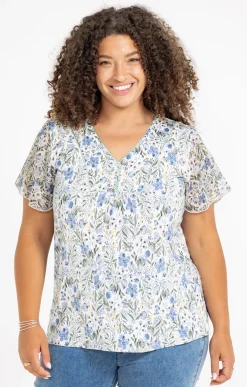 Toscane Boutique Tee-shirts|Tee-shirt imprimé TILLEUL