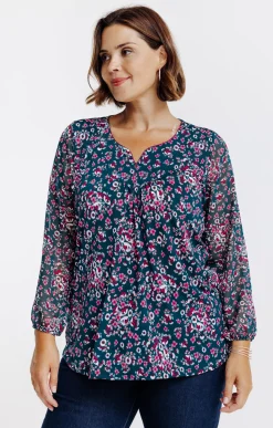 Toscane Boutique Tee-shirts|Tee-shirt imprimé SMOKE GREEN