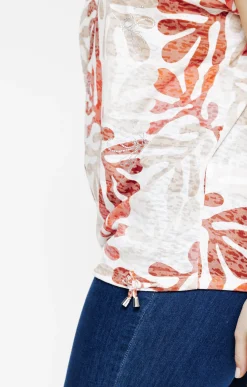 Toscane Boutique Tee-shirts|Tee-shirt imprimé CORAIL