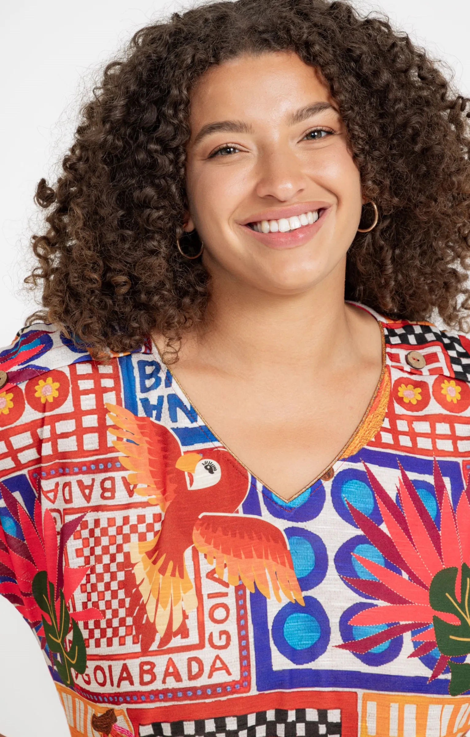 Toscane Boutique Tee-shirts|Tee-shirt multocolore FUCHSIA