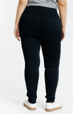 Toscane Boutique Pantalons|Tregging matière superstretch NOIR