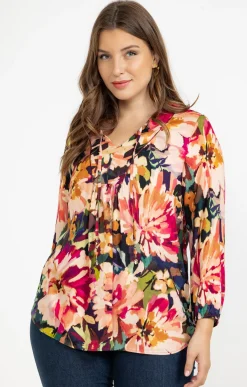 Toscane Boutique Chemisiers & Tuniques|Tunique imprimée MULTICOLORE