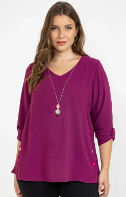 Toscane Boutique Chemisiers & Tuniques|Tunique manches 3/4 MEDOC